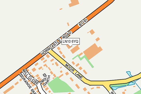 LN10 6YQ map - OS OpenMap – Local (Ordnance Survey) LN10 6YQ map - OS OpenMap – Local (Ordnance Survey)