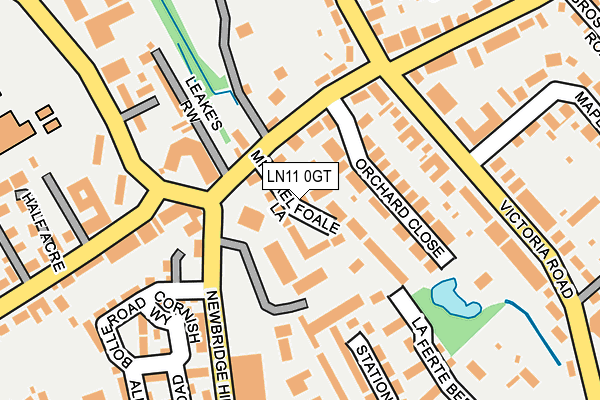 LN11 0GT map - OS OpenMap – Local (Ordnance Survey) LN11 0GT map - OS OpenMap – Local (Ordnance Survey)