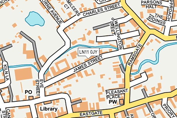 LN11 0JY map - OS OpenMap – Local (Ordnance Survey) LN11 0JY map - OS OpenMap – Local (Ordnance Survey)