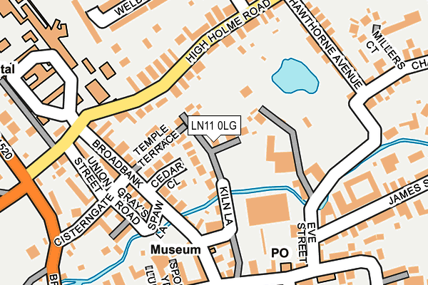 LN11 0LG map - OS OpenMap – Local (Ordnance Survey) LN11 0LG map - OS OpenMap – Local (Ordnance Survey)