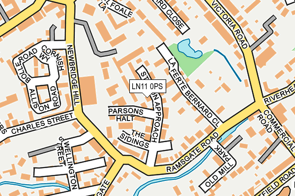 LN11 0PS map - OS OpenMap – Local (Ordnance Survey) LN11 0PS map - OS OpenMap – Local (Ordnance Survey)