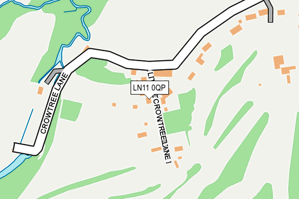 LN11 0QP map - OS OpenMap – Local (Ordnance Survey) LN11 0QP map - OS OpenMap – Local (Ordnance Survey)