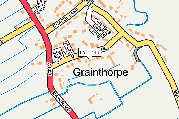 LN11 7HU map - OS OpenMap – Local (Ordnance Survey) LN11 7HU map - OS OpenMap – Local (Ordnance Survey)