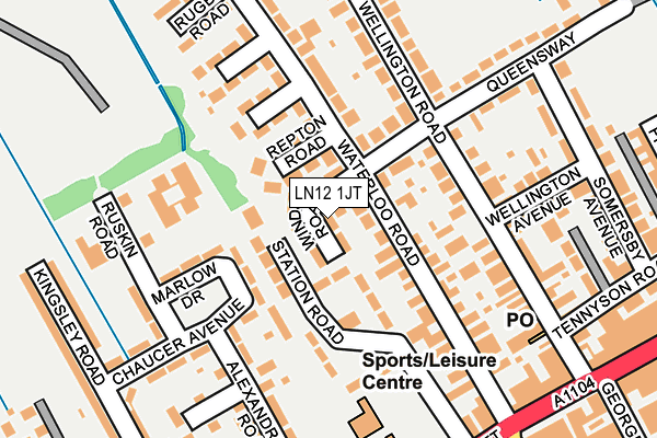LN12 1JT map - OS OpenMap – Local (Ordnance Survey) LN12 1JT map - OS OpenMap – Local (Ordnance Survey)