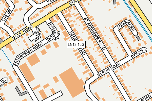 LN12 1LG map - OS OpenMap – Local (Ordnance Survey) LN12 1LG map - OS OpenMap – Local (Ordnance Survey)