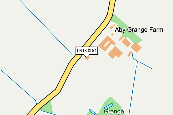 LN13 0DG map - OS OpenMap – Local (Ordnance Survey) LN13 0DG map - OS OpenMap – Local (Ordnance Survey)