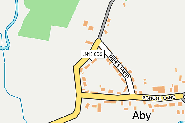 LN13 0DS map - OS OpenMap – Local (Ordnance Survey) LN13 0DS map - OS OpenMap – Local (Ordnance Survey)