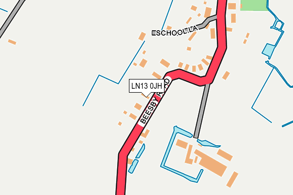 LN13 0JH map - OS OpenMap – Local (Ordnance Survey) LN13 0JH map - OS OpenMap – Local (Ordnance Survey)