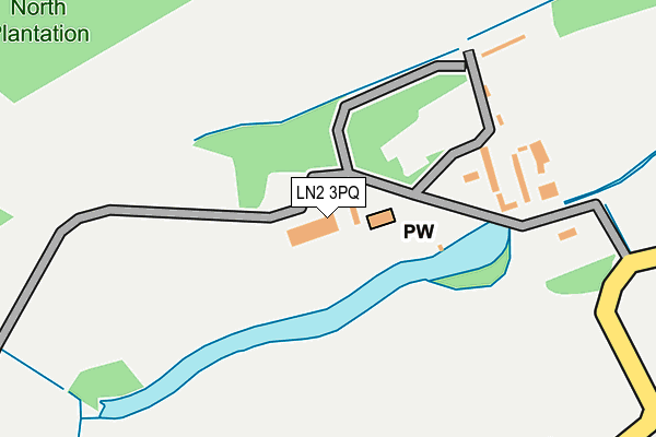 LN2 3PQ map - OS OpenMap – Local (Ordnance Survey) LN2 3PQ map - OS OpenMap – Local (Ordnance Survey)