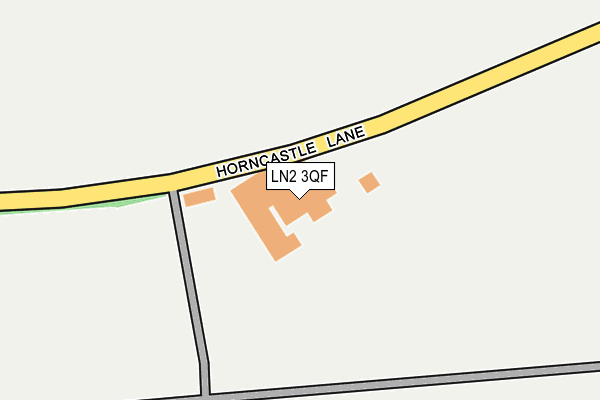 LN2 3QF map - OS OpenMap – Local (Ordnance Survey) LN2 3QF map - OS OpenMap – Local (Ordnance Survey)