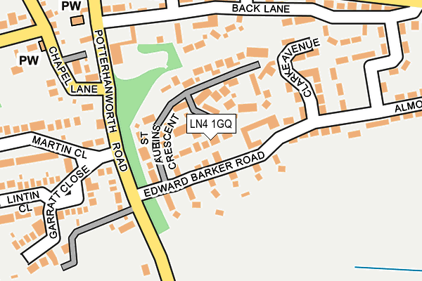 LN4 1GQ map - OS OpenMap – Local (Ordnance Survey) LN4 1GQ map - OS OpenMap – Local (Ordnance Survey)