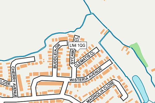 LN4 1QG map - OS OpenMap – Local (Ordnance Survey) LN4 1QG map - OS OpenMap – Local (Ordnance Survey)