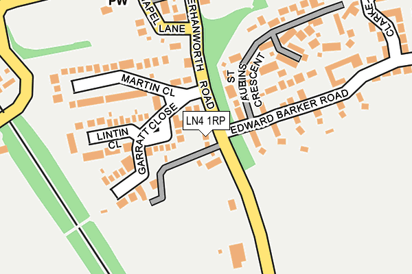 LN4 1RP map - OS OpenMap – Local (Ordnance Survey) LN4 1RP map - OS OpenMap – Local (Ordnance Survey)