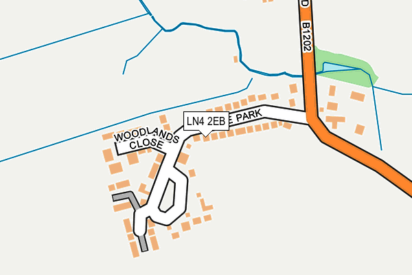LN4 2EB map - OS OpenMap – Local (Ordnance Survey) LN4 2EB map - OS OpenMap – Local (Ordnance Survey)