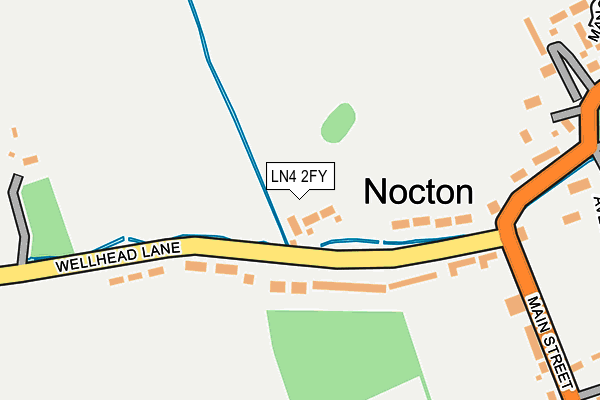 LN4 2FY map - OS OpenMap – Local (Ordnance Survey) LN4 2FY map - OS OpenMap – Local (Ordnance Survey)