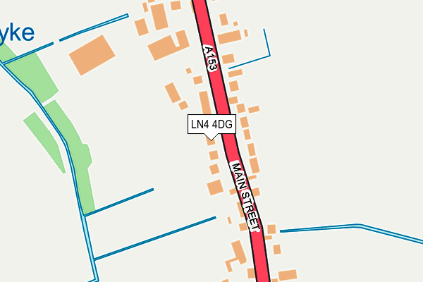 LN4 4DG map - OS OpenMap – Local (Ordnance Survey) LN4 4DG map - OS OpenMap – Local (Ordnance Survey)