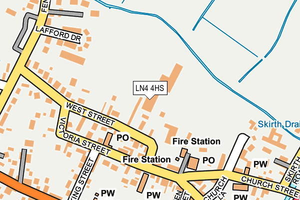 LN4 4HS map - OS OpenMap – Local (Ordnance Survey) LN4 4HS map - OS OpenMap – Local (Ordnance Survey)