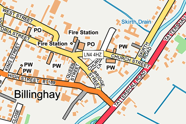 LN4 4HZ map - OS OpenMap – Local (Ordnance Survey) LN4 4HZ map - OS OpenMap – Local (Ordnance Survey)