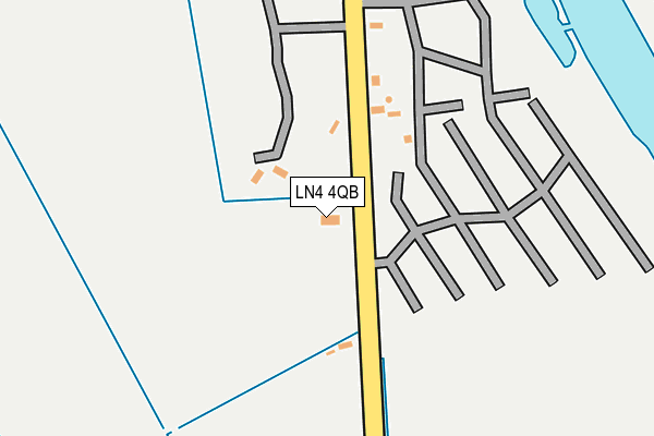 LN4 4QB map - OS OpenMap – Local (Ordnance Survey) LN4 4QB map - OS OpenMap – Local (Ordnance Survey)