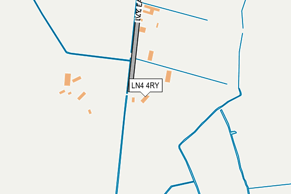 LN4 4RY map - OS OpenMap – Local (Ordnance Survey) LN4 4RY map - OS OpenMap – Local (Ordnance Survey)