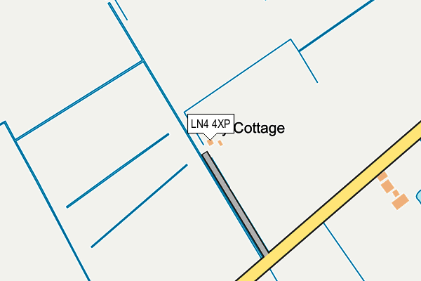 LN4 4XP map - OS OpenMap – Local (Ordnance Survey) LN4 4XP map - OS OpenMap – Local (Ordnance Survey)