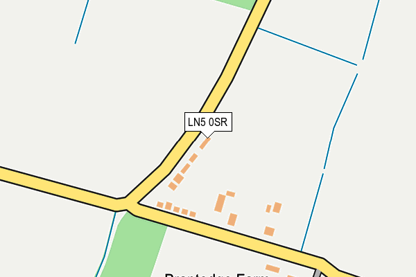 LN5 0SR map - OS OpenMap – Local (Ordnance Survey) LN5 0SR map - OS OpenMap – Local (Ordnance Survey)