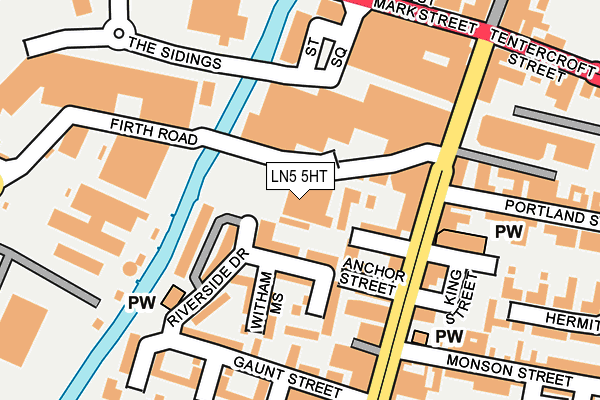 LN5 5HT map - OS OpenMap – Local (Ordnance Survey) LN5 5HT map - OS OpenMap – Local (Ordnance Survey)