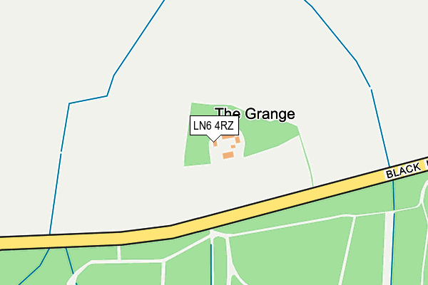 LN6 4RZ map - OS OpenMap – Local (Ordnance Survey) LN6 4RZ map - OS OpenMap – Local (Ordnance Survey)