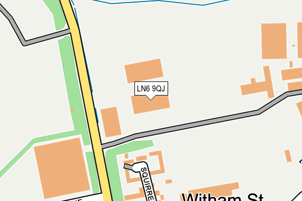 LN6 9QJ map - OS OpenMap – Local (Ordnance Survey) LN6 9QJ map - OS OpenMap – Local (Ordnance Survey)