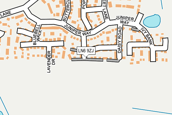 LN6 9ZJ map - OS OpenMap – Local (Ordnance Survey) LN6 9ZJ map - OS OpenMap – Local (Ordnance Survey)