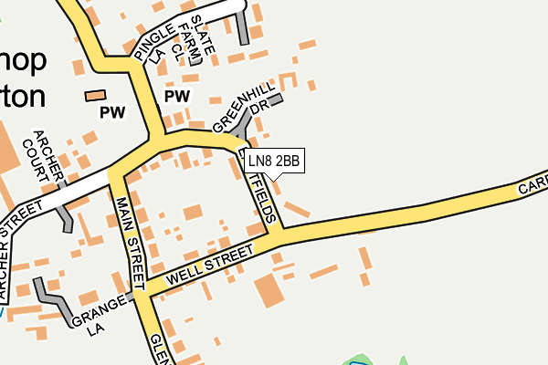 LN8 2BB map - OS OpenMap – Local (Ordnance Survey) LN8 2BB map - OS OpenMap – Local (Ordnance Survey)