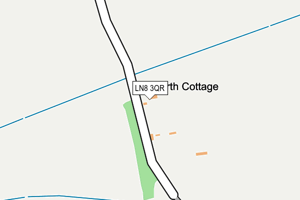 LN8 3QR map - OS OpenMap – Local (Ordnance Survey) LN8 3QR map - OS OpenMap – Local (Ordnance Survey)