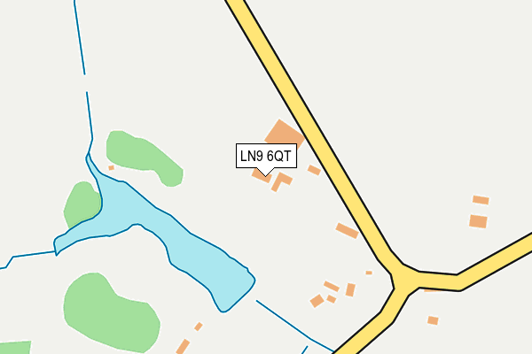 LN9 6QT map - OS OpenMap – Local (Ordnance Survey) LN9 6QT map - OS OpenMap – Local (Ordnance Survey)