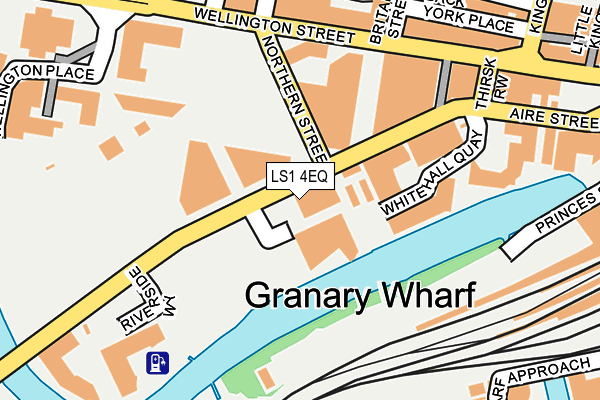 LS1 4EQ map - OS OpenMap – Local (Ordnance Survey) LS1 4EQ map - OS OpenMap – Local (Ordnance Survey)