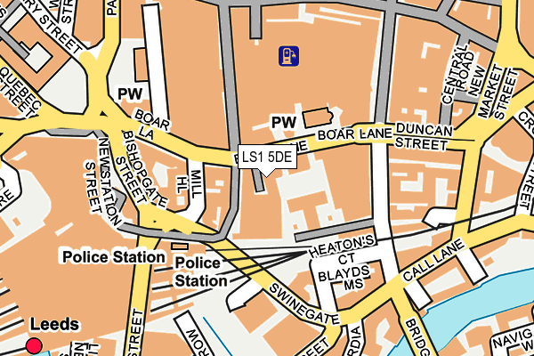 LS1 5DE map - OS OpenMap – Local (Ordnance Survey) LS1 5DE map - OS OpenMap – Local (Ordnance Survey)