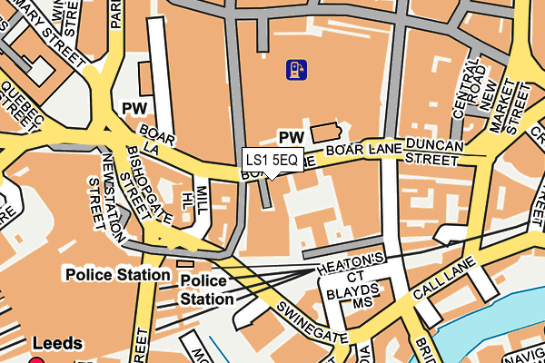 LS1 5EQ map - OS OpenMap – Local (Ordnance Survey) LS1 5EQ map - OS OpenMap – Local (Ordnance Survey)
