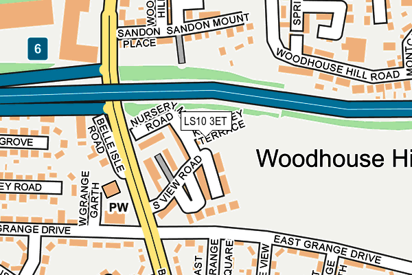 LS10 3ET map - OS OpenMap – Local (Ordnance Survey) LS10 3ET map - OS OpenMap – Local (Ordnance Survey)
