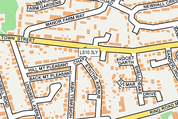 LS10 3LY map - OS OpenMap – Local (Ordnance Survey) LS10 3LY map - OS OpenMap – Local (Ordnance Survey)