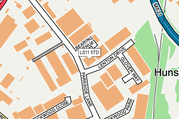 LS11 5TD map - OS OpenMap – Local (Ordnance Survey) LS11 5TD map - OS OpenMap – Local (Ordnance Survey)