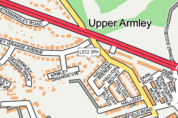 LS12 3PH map - OS OpenMap – Local (Ordnance Survey) LS12 3PH map - OS OpenMap – Local (Ordnance Survey)