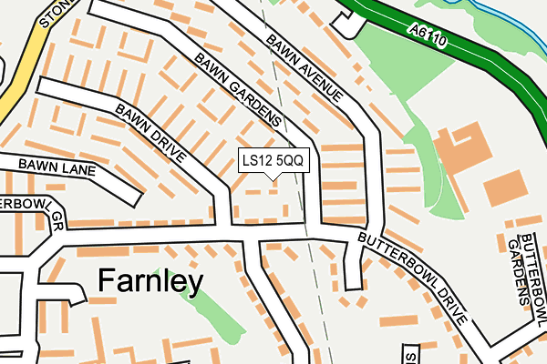 LS12 5QQ map - OS OpenMap – Local (Ordnance Survey) LS12 5QQ map - OS OpenMap – Local (Ordnance Survey)