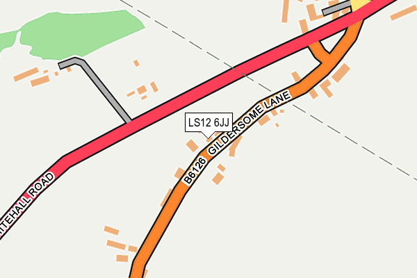 LS12 6JJ map - OS OpenMap – Local (Ordnance Survey) LS12 6JJ map - OS OpenMap – Local (Ordnance Survey)