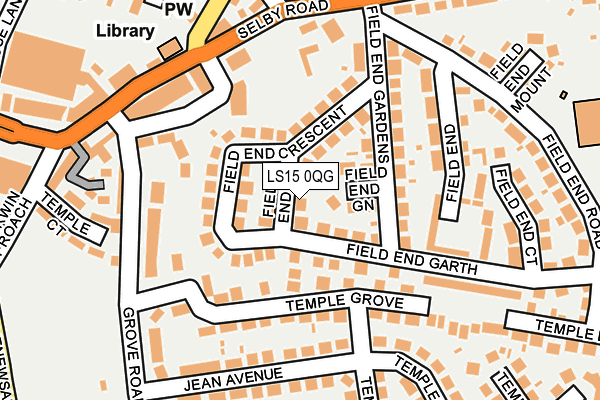 LS15 0QG map - OS OpenMap – Local (Ordnance Survey) LS15 0QG map - OS OpenMap – Local (Ordnance Survey)