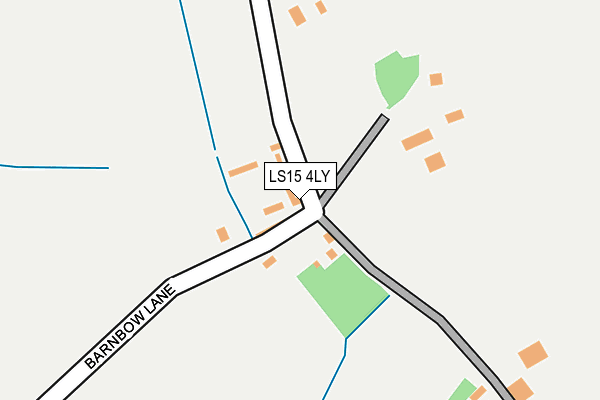 LS15 4LY map - OS OpenMap – Local (Ordnance Survey) LS15 4LY map - OS OpenMap – Local (Ordnance Survey)