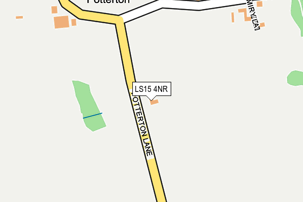 LS15 4NR map - OS OpenMap – Local (Ordnance Survey) LS15 4NR map - OS OpenMap – Local (Ordnance Survey)