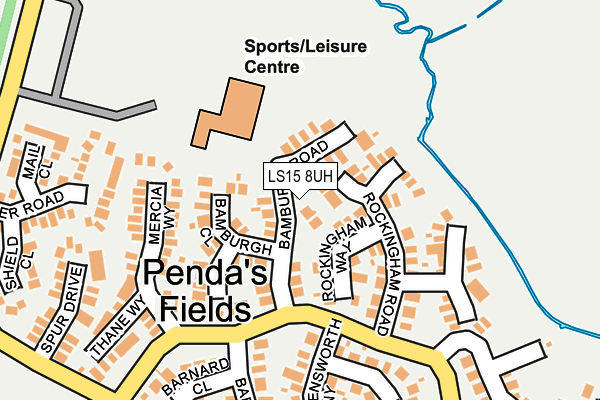 LS15 8UH map - OS OpenMap – Local (Ordnance Survey) LS15 8UH map - OS OpenMap – Local (Ordnance Survey)