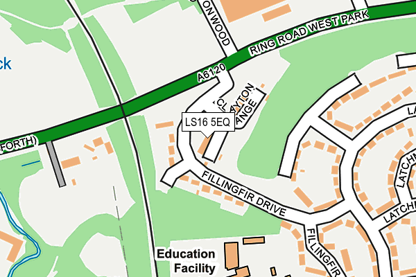 LS16 5EQ map - OS OpenMap – Local (Ordnance Survey) LS16 5EQ map - OS OpenMap – Local (Ordnance Survey)
