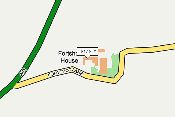 LS17 9JY map - OS OpenMap – Local (Ordnance Survey) LS17 9JY map - OS OpenMap – Local (Ordnance Survey)
