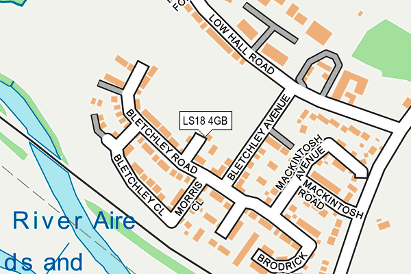 LS18 4GB map - OS OpenMap – Local (Ordnance Survey) LS18 4GB map - OS OpenMap – Local (Ordnance Survey)