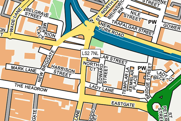 LS2 7NL map - OS OpenMap – Local (Ordnance Survey) LS2 7NL map - OS OpenMap – Local (Ordnance Survey)